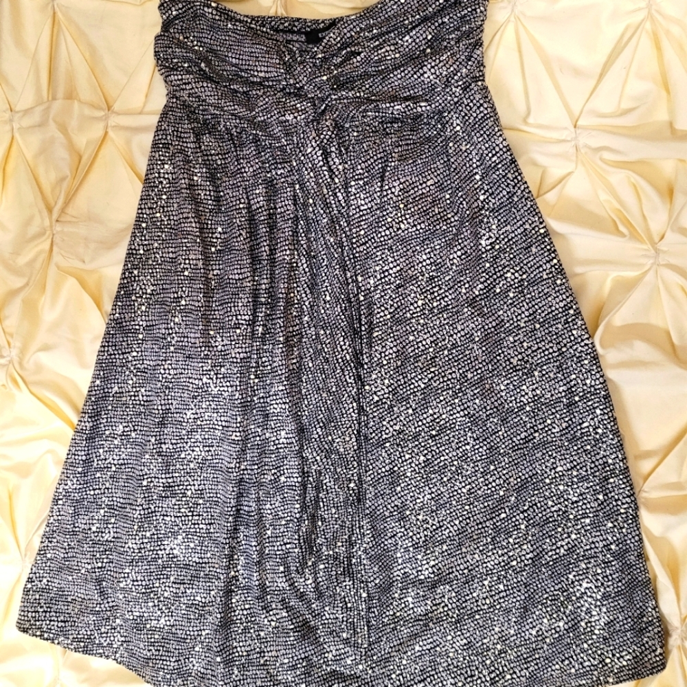 🖤Express - Like¤New Fancy Tube-Top/Tunic